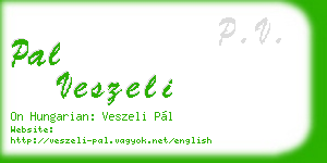 pal veszeli business card