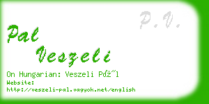 pal veszeli business card
